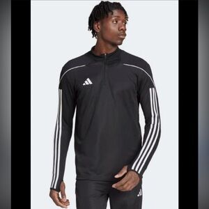 Adidas Black and White Track Jacket